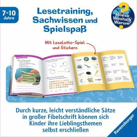 Ravensburger Wieso? Weshalb? Warum? Erstleser, Band 8: Ozeane