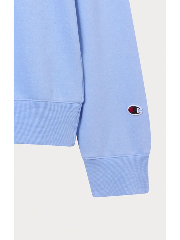 Champion Sweatshirt in Hellblau günstig kaufen