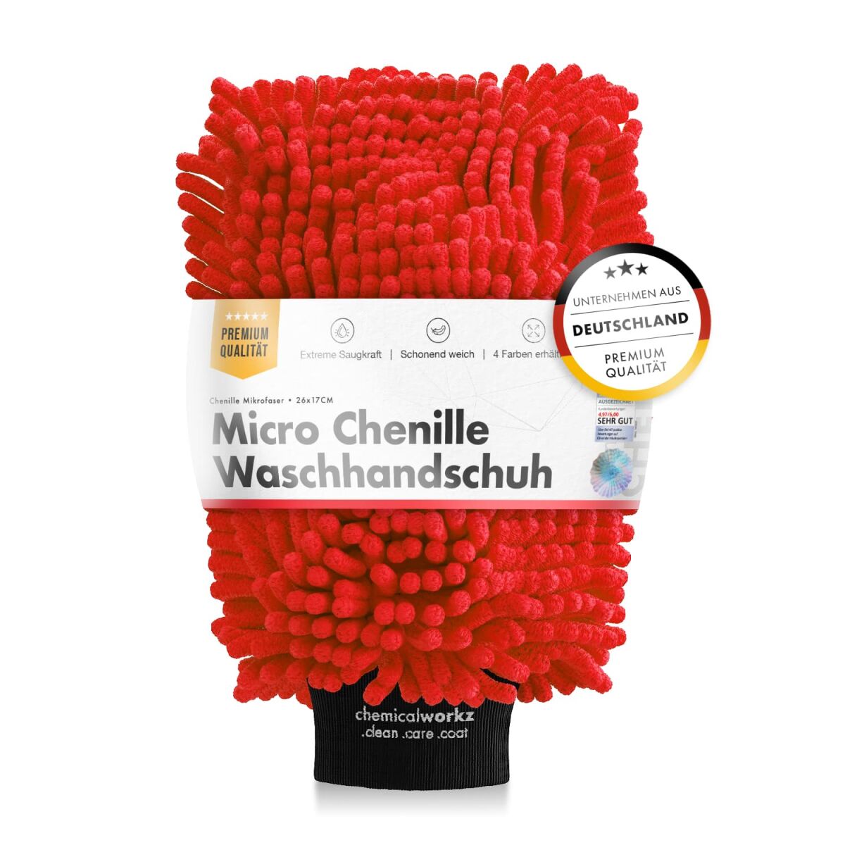 chemicalworkz Chenille Wash Mitt Rot