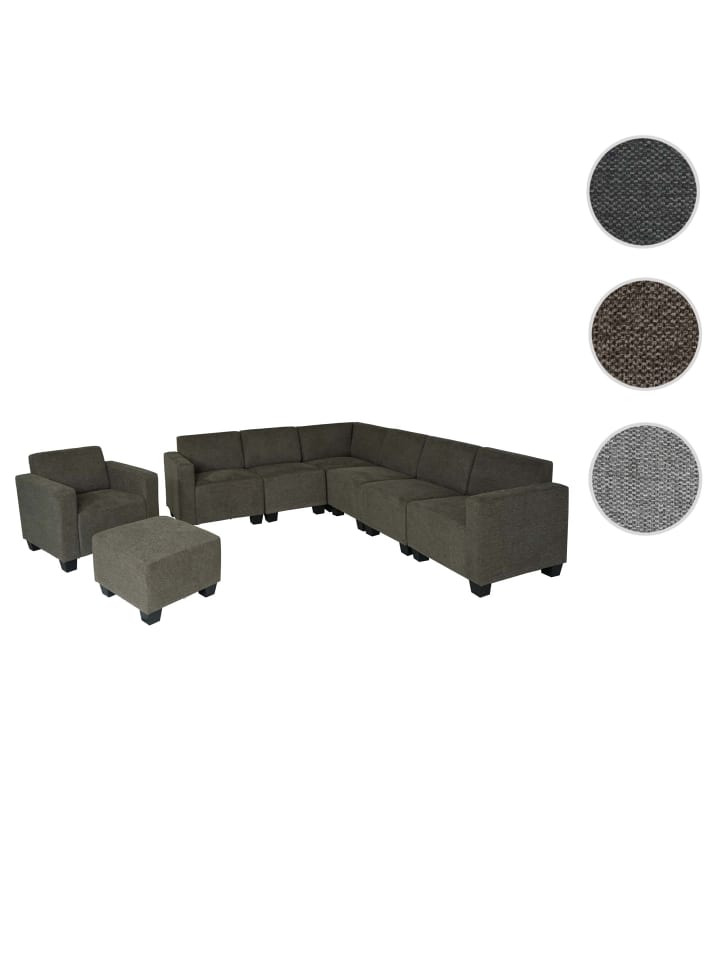 MCW Modular Sofa-System 6-2 Moncalieri, Braun günstig kaufen onesize