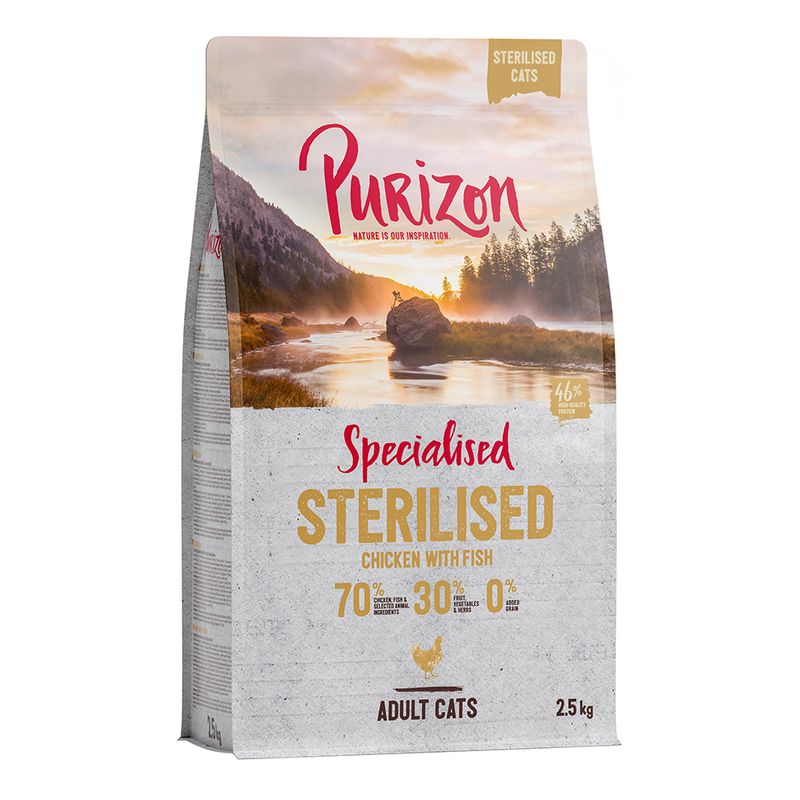 Purizon Sterilised Adult Huhn & Fisch - getreidefrei | bitiba %