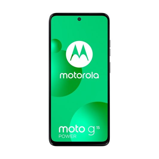 Smartphone MOTOROLA G15 Power 512GB Carcasă din sticlă securizată neagră