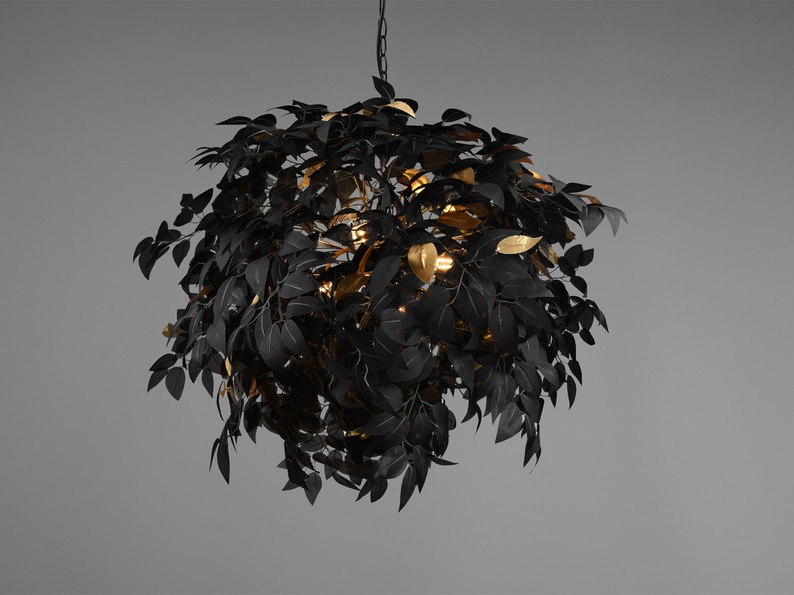 meineWunschleuchte LED Pendelleuchte, Dimmfunktion, LED wechselbar, Warmweiß, groß-e ausgefallene Designer-lampen für Esstisch & Galerie, Ø70cm