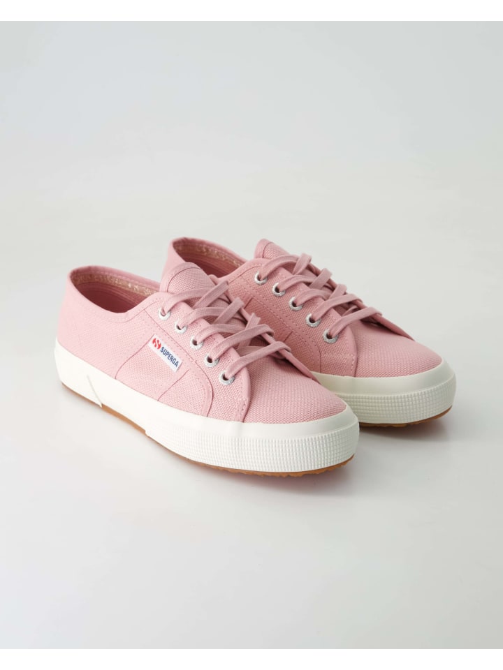 Superga Sportliche Schnürschuhe in Rosa günstig kaufen
