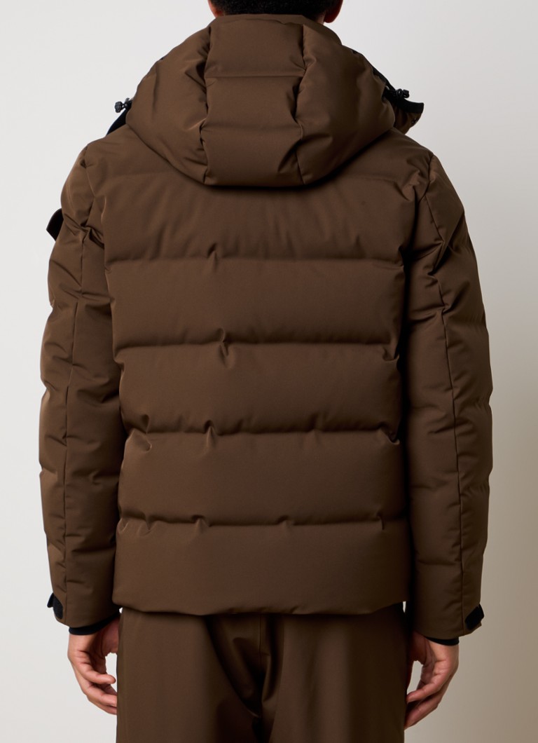 Moncler Montgetech -hiihtotakki irrotettavalla hupulla ja vetoketjullisilla taskuilla