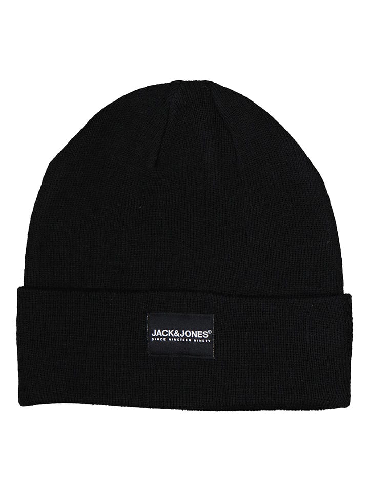 Jack & Jones 2tlg. Set: Beanie und Handschuhe in Schwarz günstig kaufen onesize