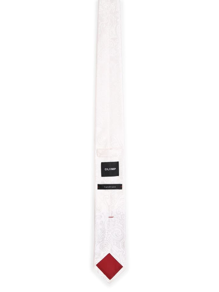 OLYMP  Seidenkrawatte in ecru - 0001 günstig kaufen onesize