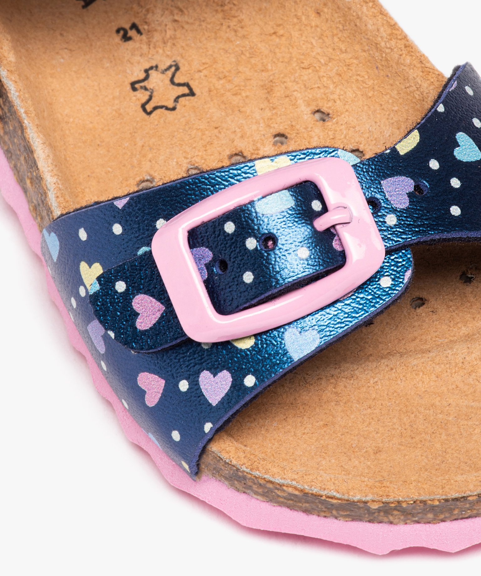 Sandales bébé fille à brides irisées avec motifs - Geox marine | GEMO