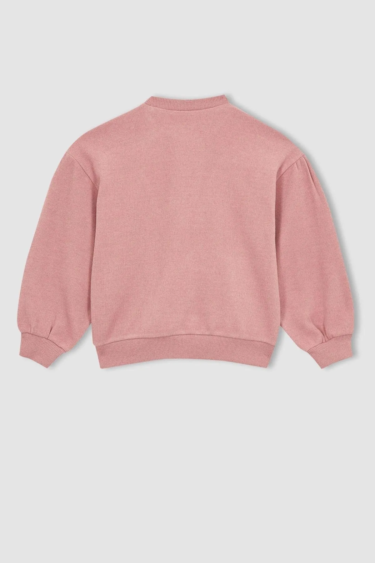 DeFacto  Mädchen-Sweatshirt mit Rundhalsausschnitt