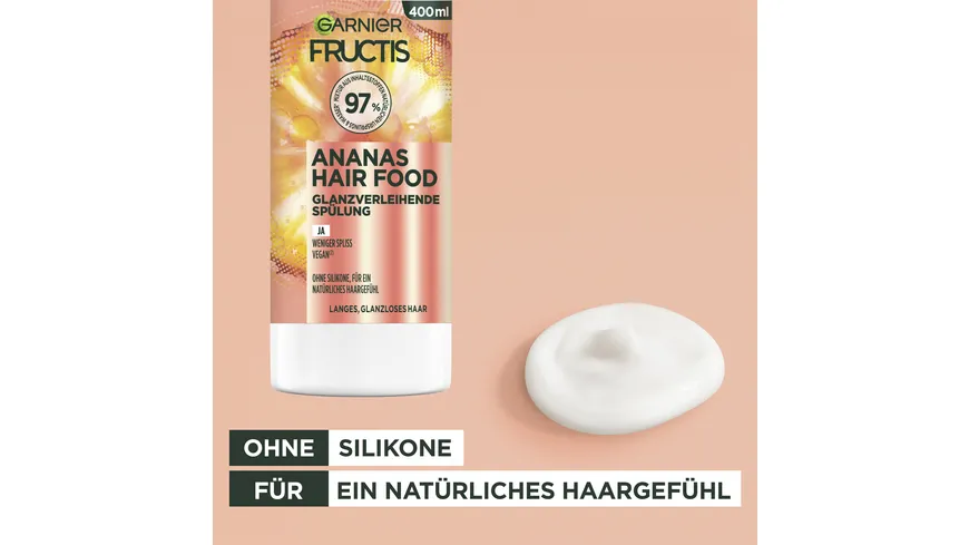 Garnier Fructis Spülung HARIFOOD Ananas 400 ml