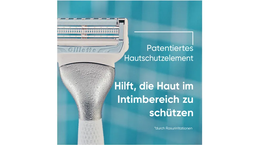 Gillette Venus Rasierer Satin Care für den Intimbereich