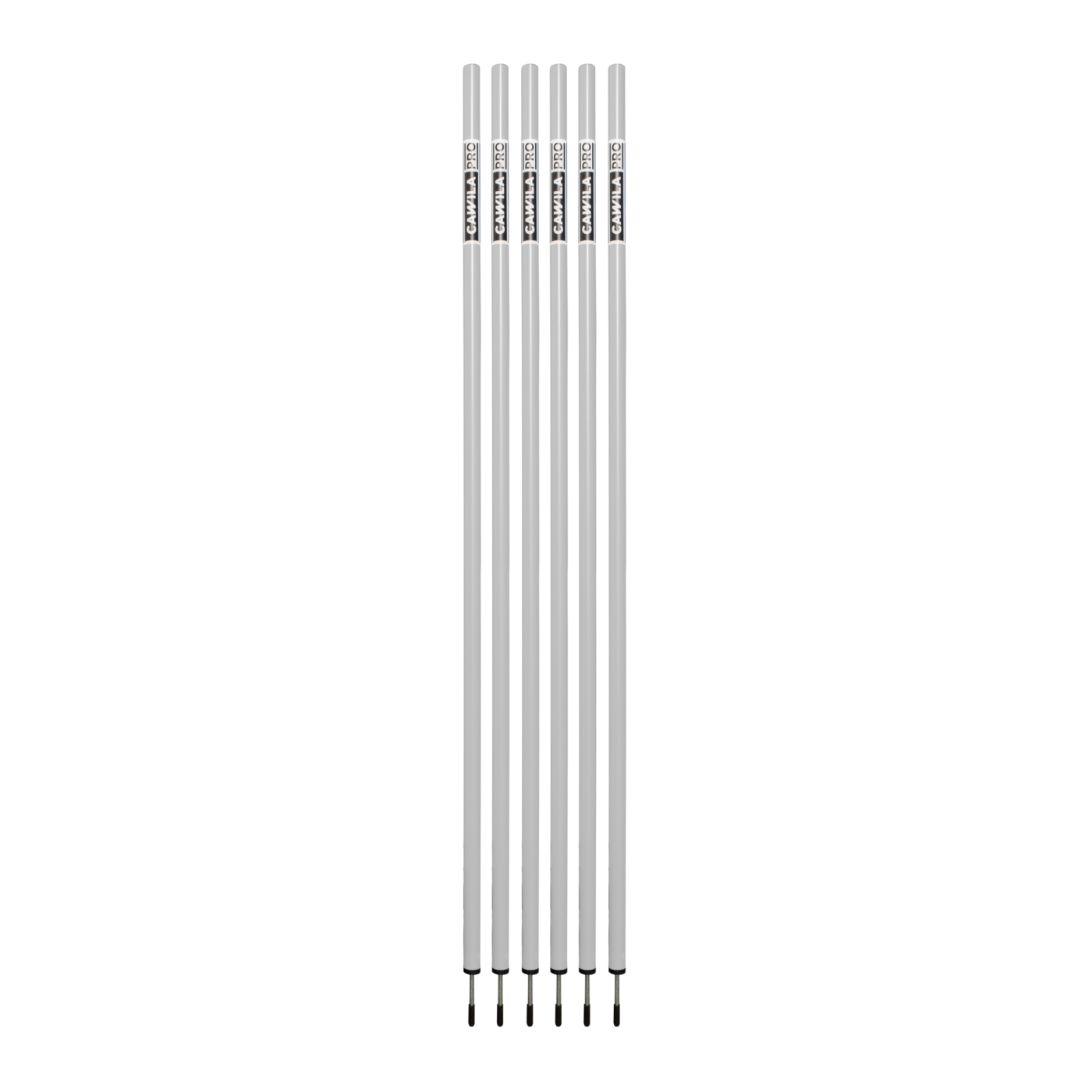 Cawila PRO Slalomstange | 33mmx180cm | Weiss