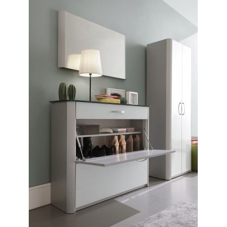 Arredokit Stand-Schuhschrank Melodie 55 Weiß HG