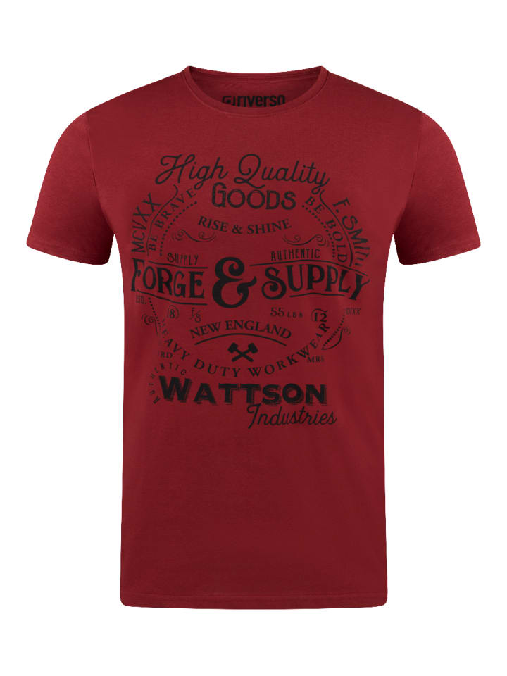 riverso  T-Shirt RIVLeon in Rot günstig kaufen
