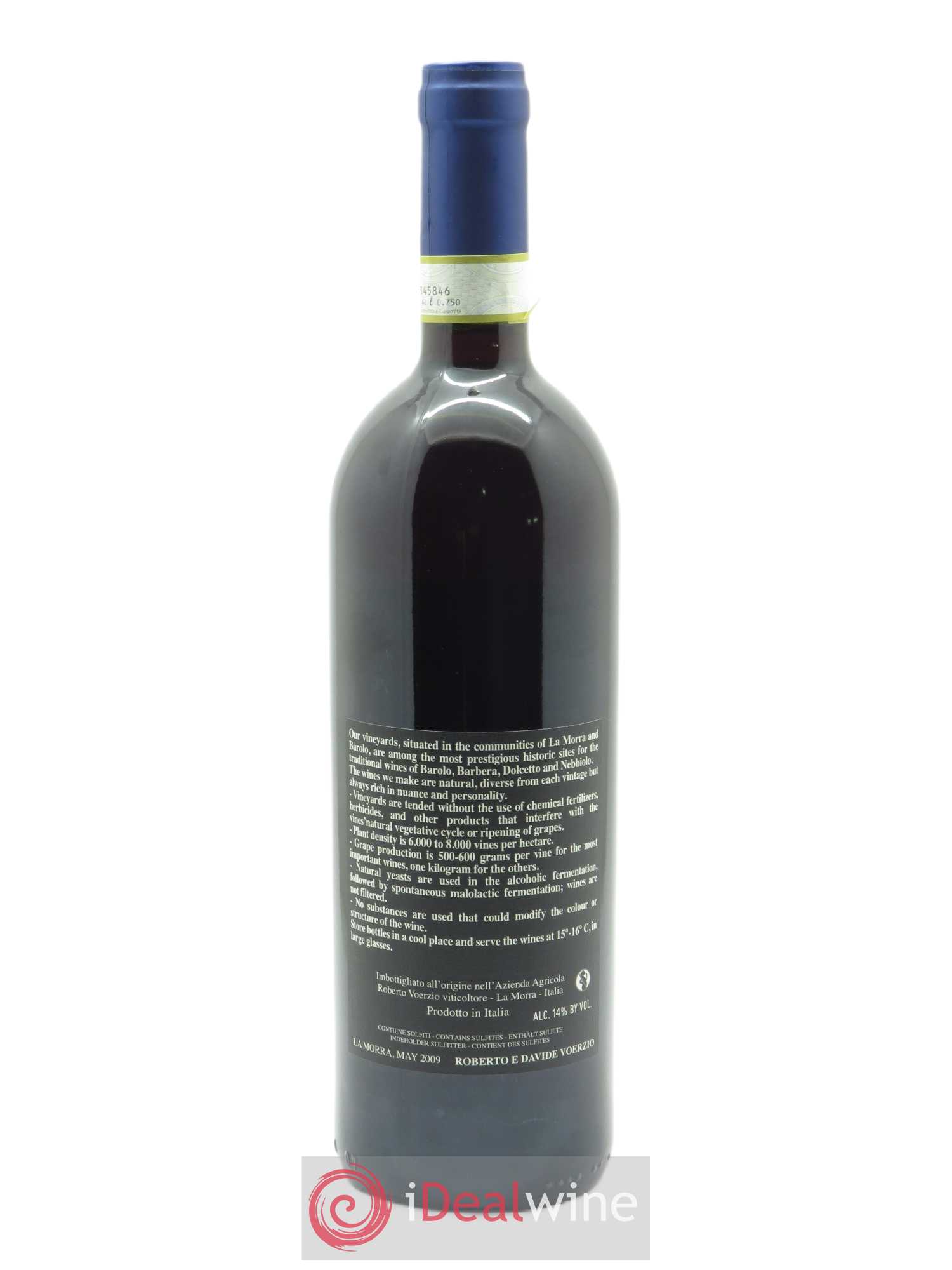 Barolo DOCG La Serra Roberto Voerzio  2017 - Lot de 1 Bouteille