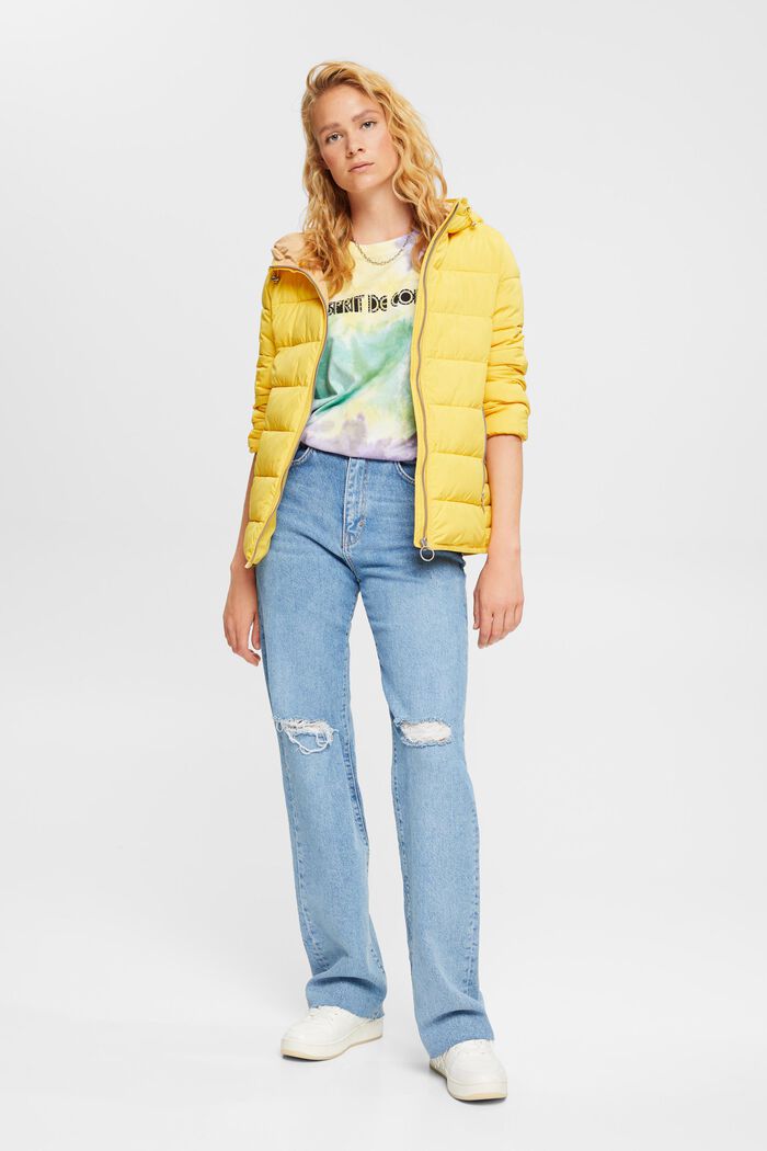 Wide-Leg-Jeans mit Destroyed-Effekten