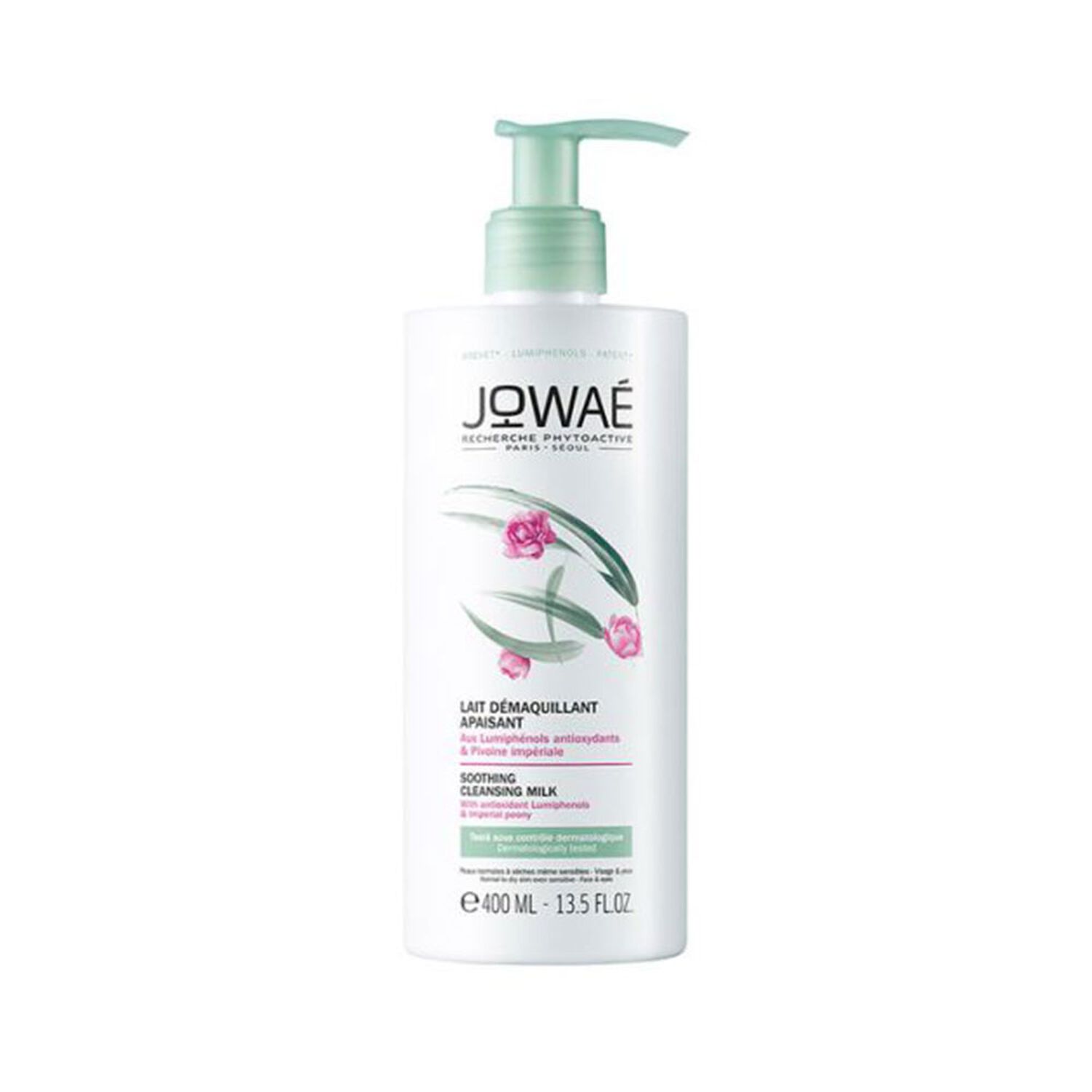 jowaé Lait Démaquillant Apaisant Visage et Yeux
