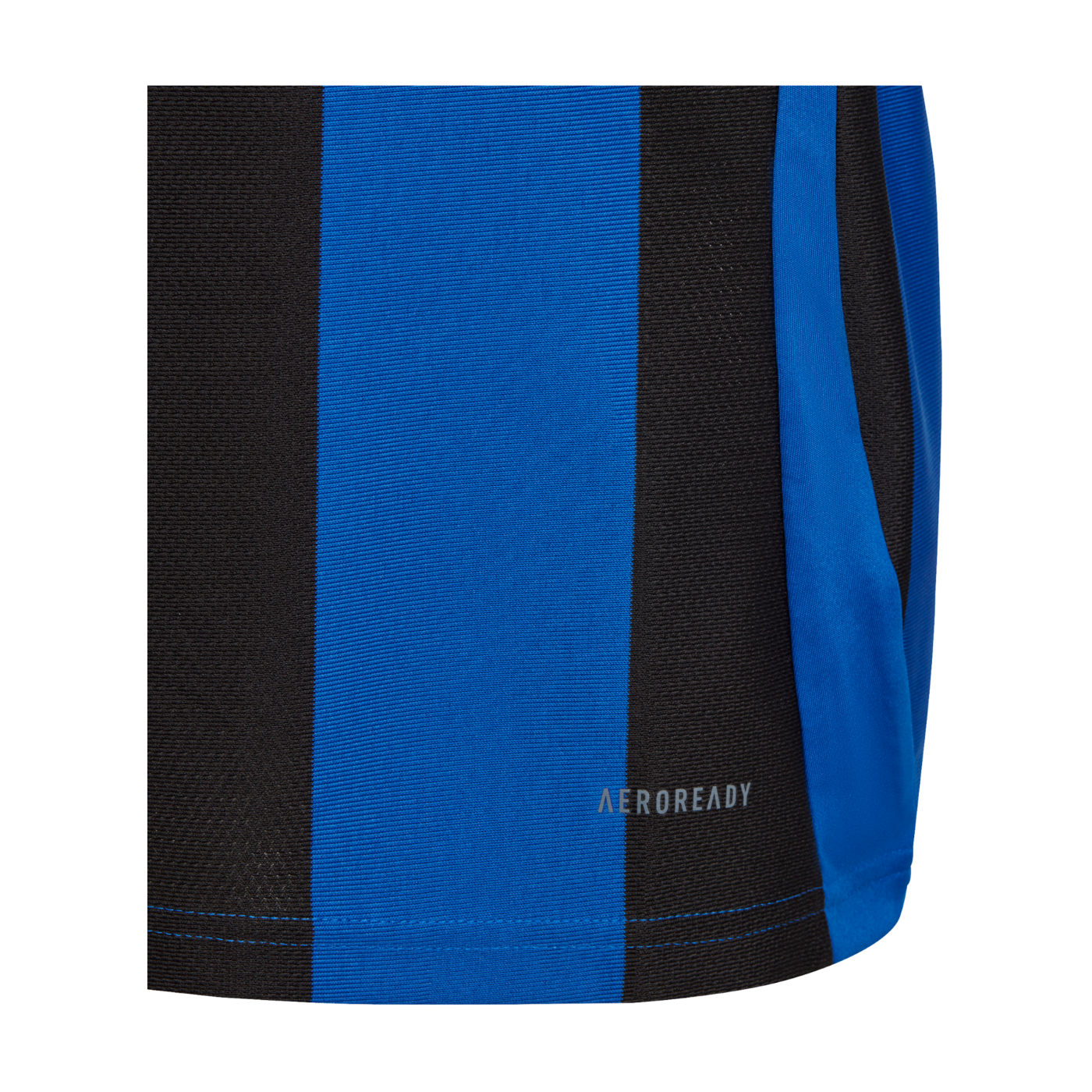 adidas Striped 24 Trikot Kids Blau Schwarz