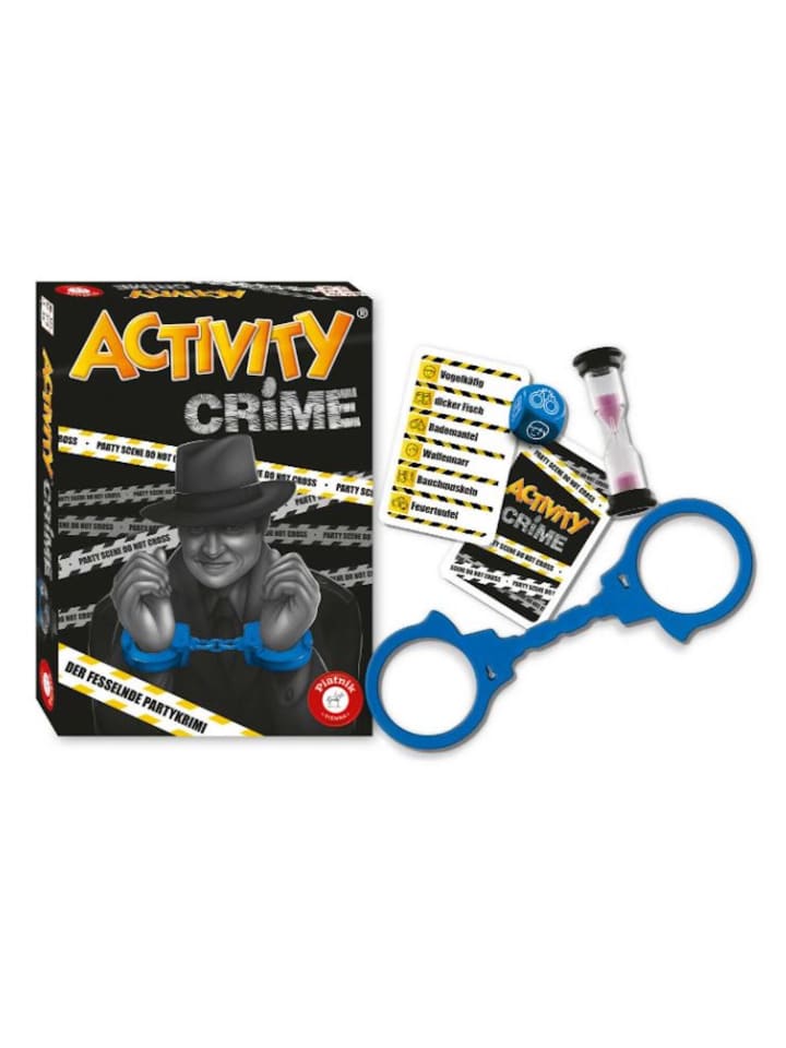 Piatnik Activity Crime in schwarz günstig kaufen onesize