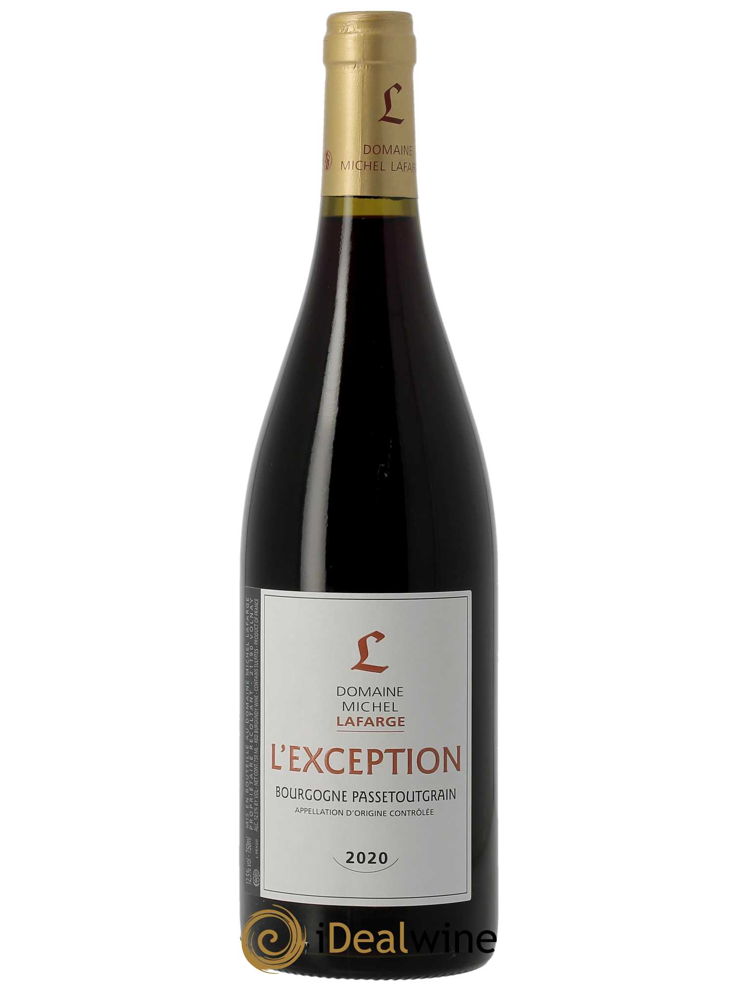 Bourgogne Passetoutgrain L'Exception Lafarge (Domaine)  2020 - Lot de 1 Bouteille