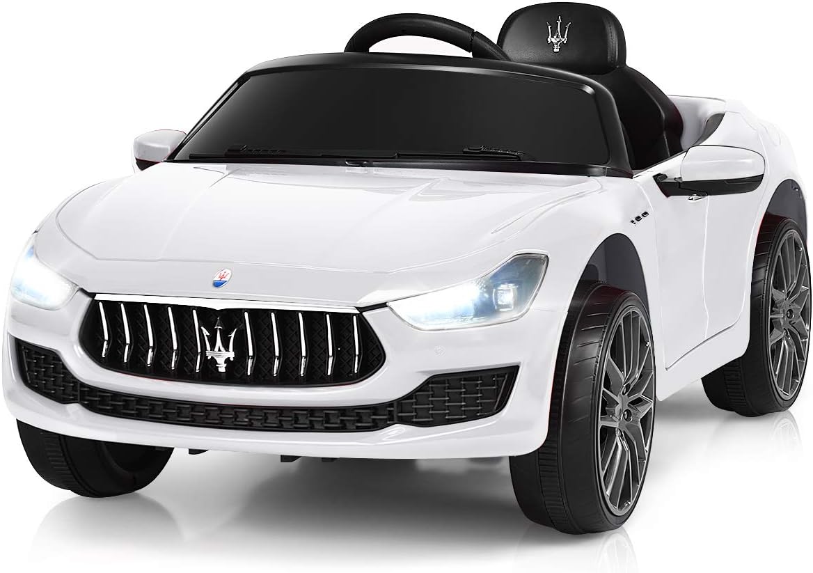Costway 12V Maserati Kinderauto mit 2,4G-Fernbedienung