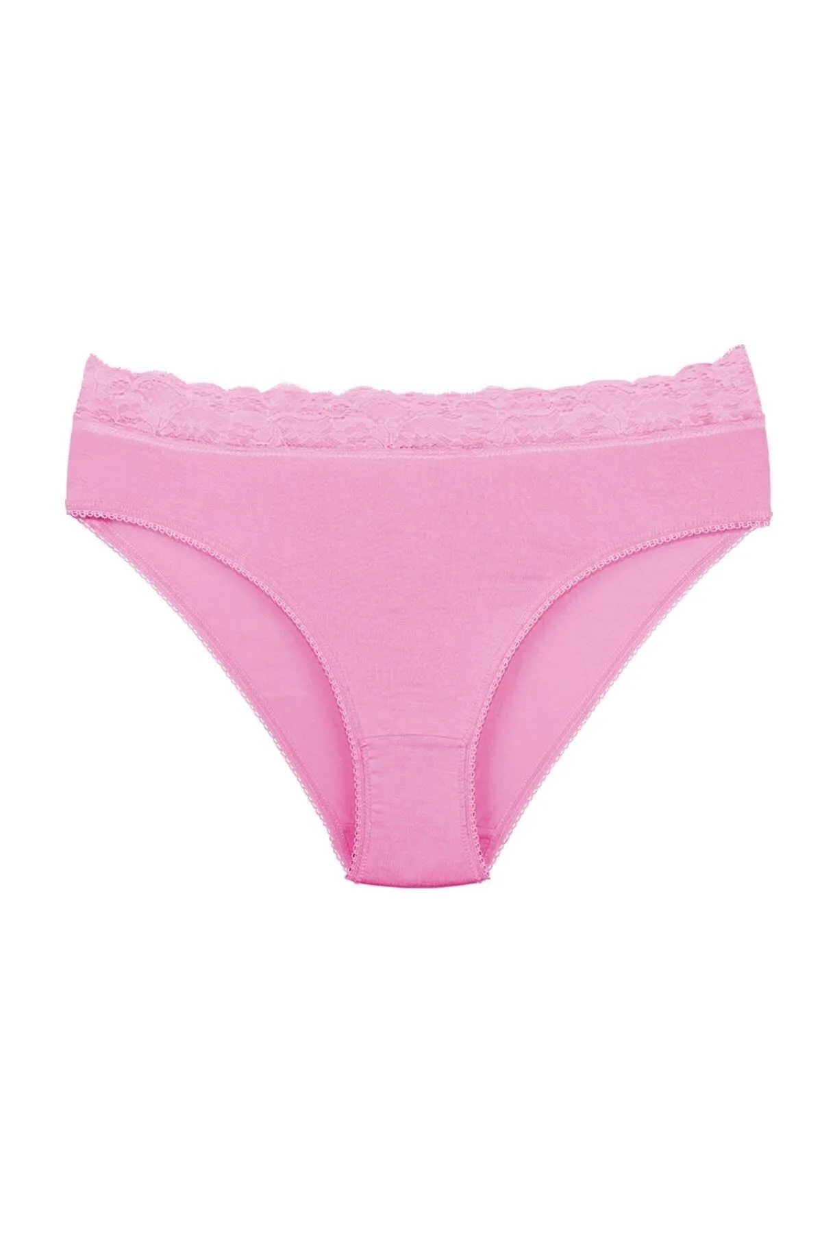Sensu  5er-Pack Slip-Höschen aus Bio-Bambusstoff mit Spitze und Taille für Damen – Kts3081