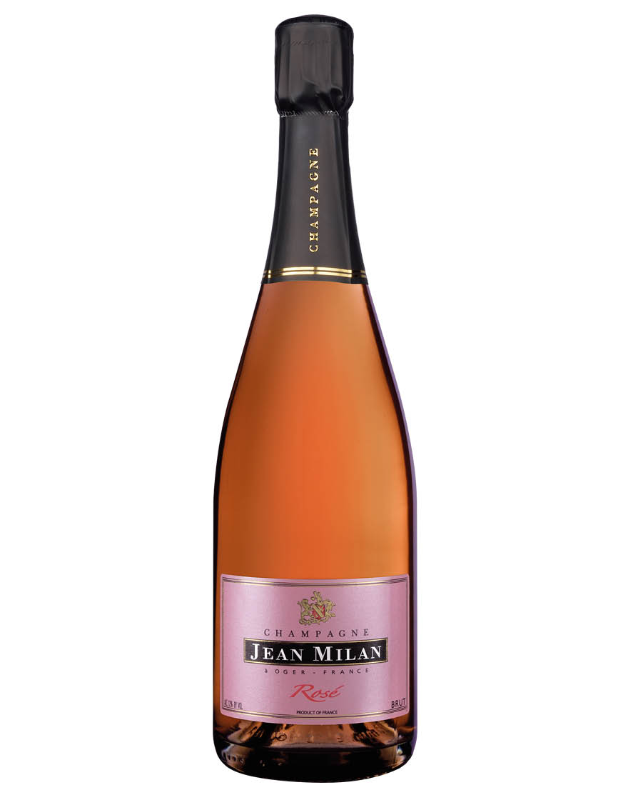 Champagne AOC Rosé Brut Tradition Jean Milan 0,75 ℓ