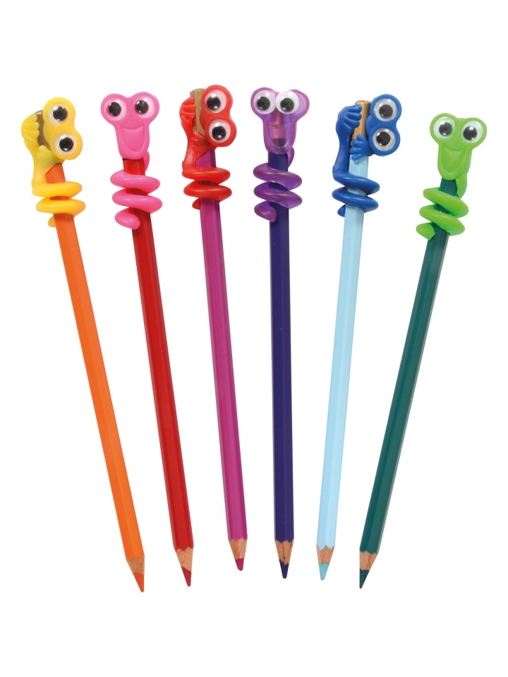 Eduplay Stiftemonster mit Wackelaugen, 5 x 2 cm in Sortiert in Sortiert günstig kaufen onesize