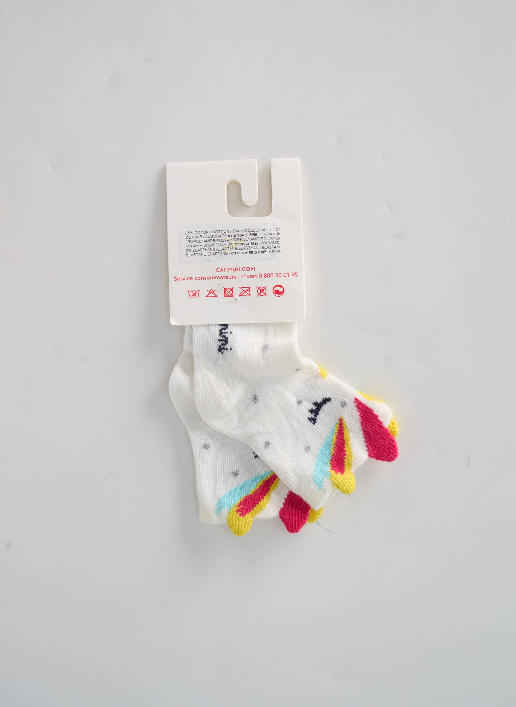 Catimini Chaussette Fille couleur blanc