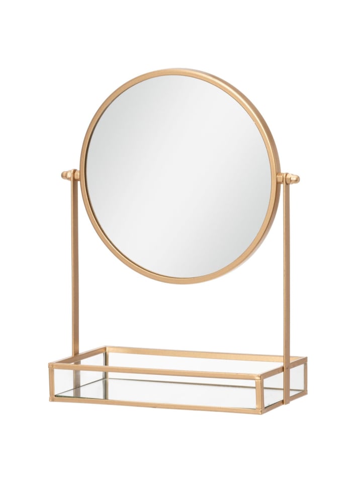 4Living Kosmetikspiegel in gold günstig kaufen onesize