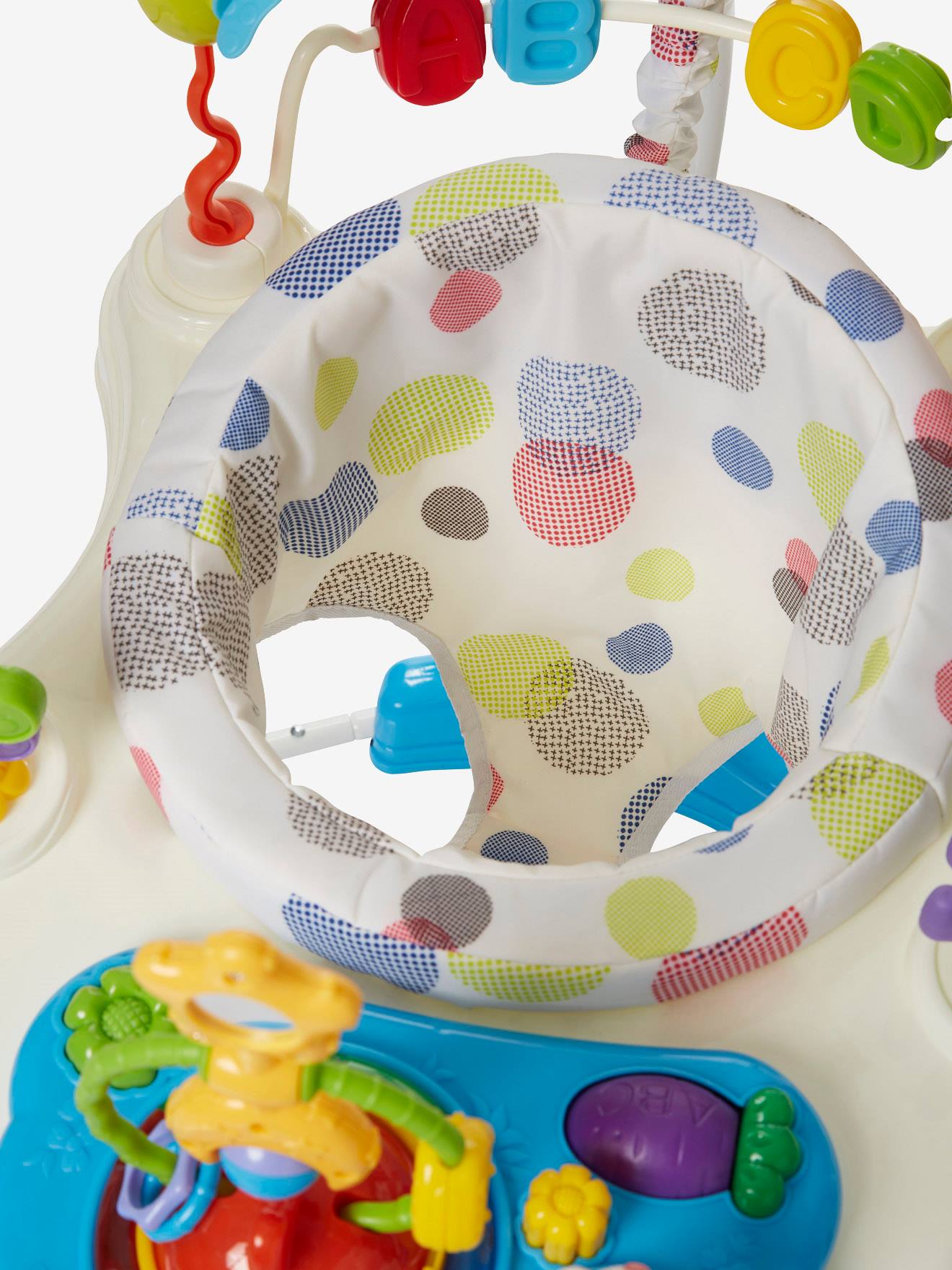 Sauteur et centre d’éveil Babysauteur vertbaudet multicolore
