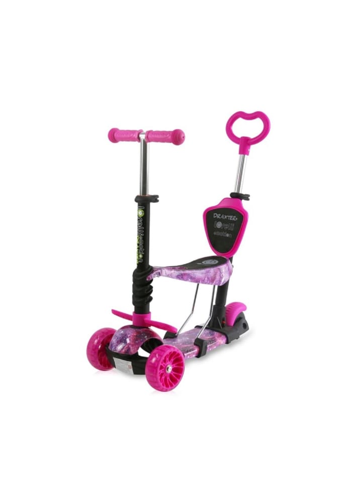 Lorelli Kinderroller Draxter Plus 3in1 in rosa günstig kaufen onesize