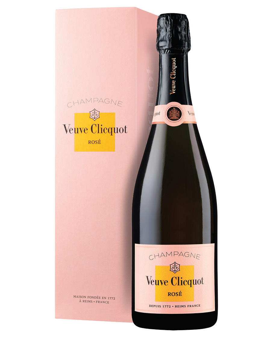 Champagne Brut Rosé AOC Veuve Clicquot 0,75 ℓ, En Étui