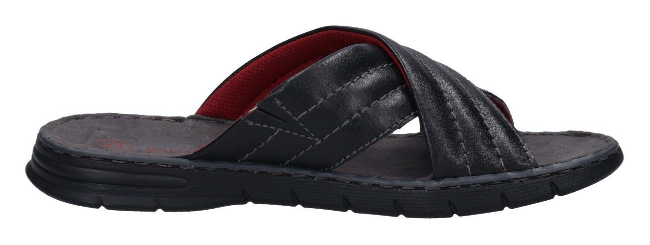 bugatti Pantolette mit Logoschriftzug, Weite G