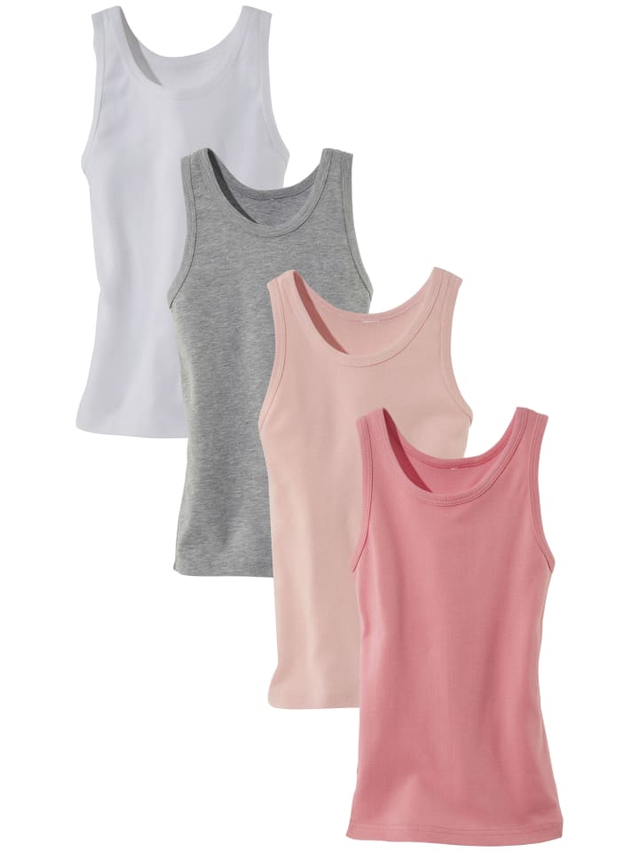Vivance Unterhemd in rosa, grau, weiß, pink günstig kaufen