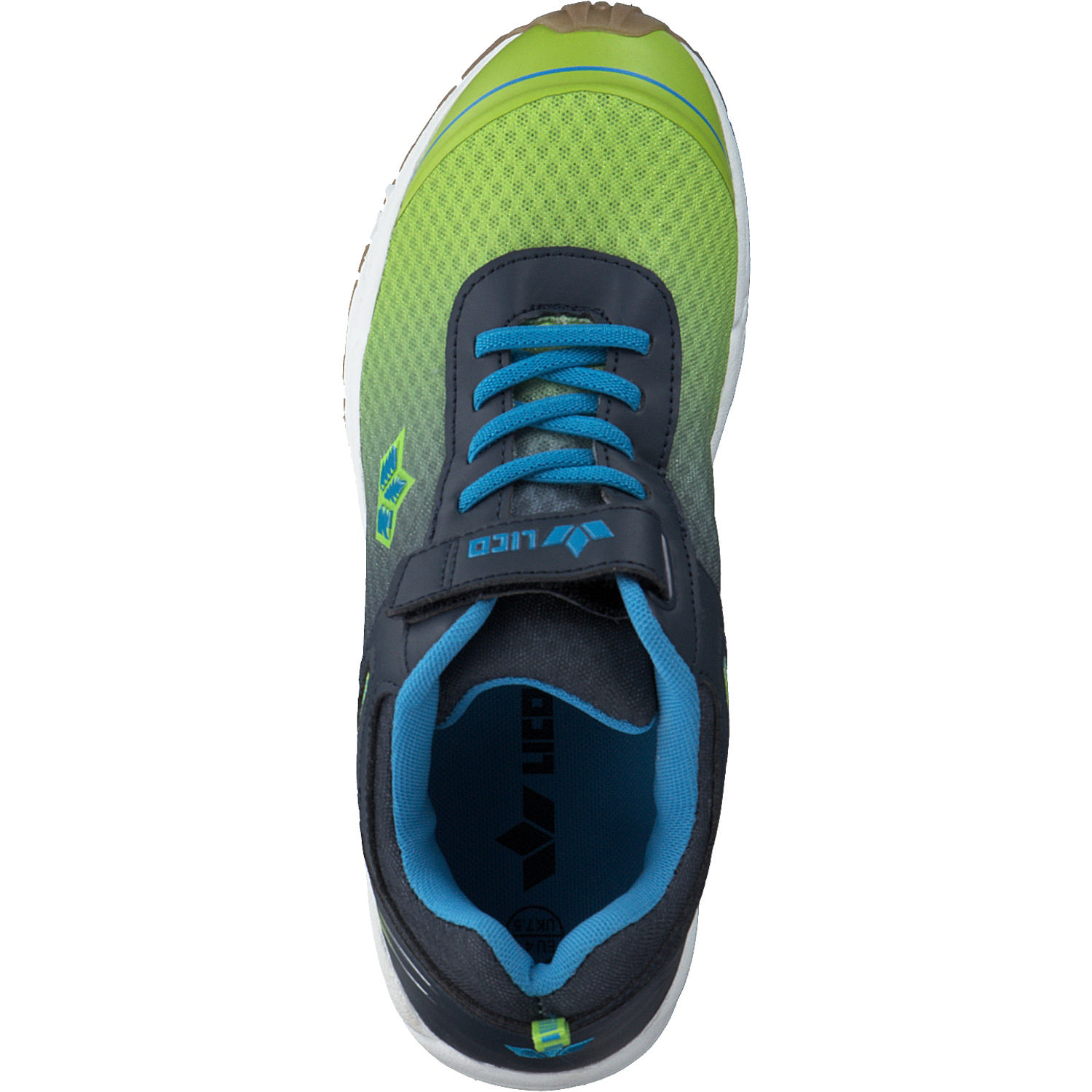 Geka Barney VS M, Sneakers Low, Kinder, lemon/marine/blau