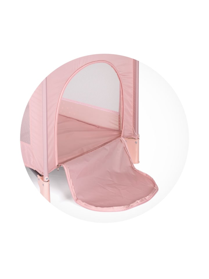 Chipolino Reisebett Capri Tragetasche in rosa günstig kaufen 60x120 cm