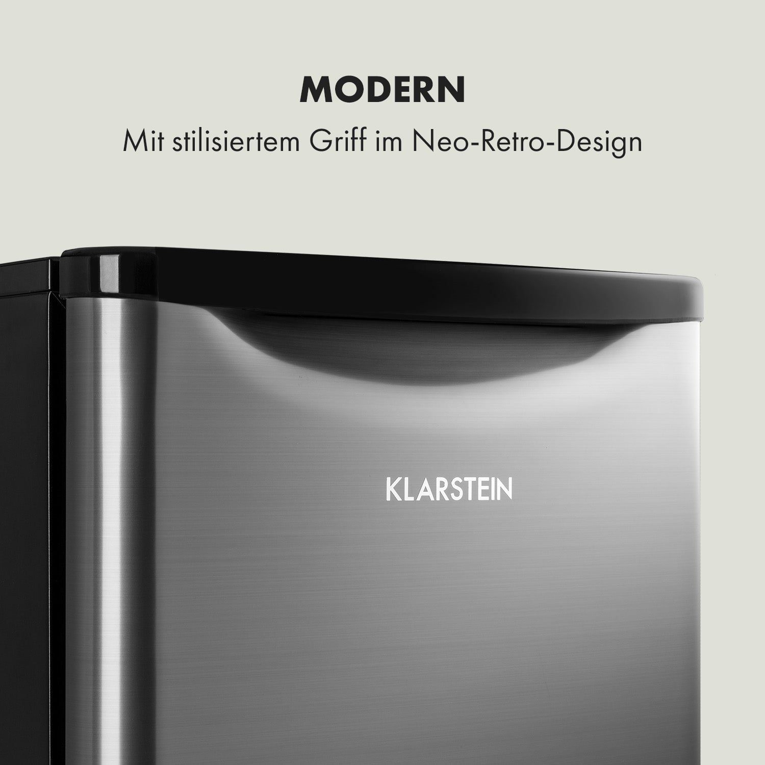 Klarstein Getränkekühlschrank HEA19-Yummy-50Lblk 10035214, 51 cm hoch, 45 cm breit