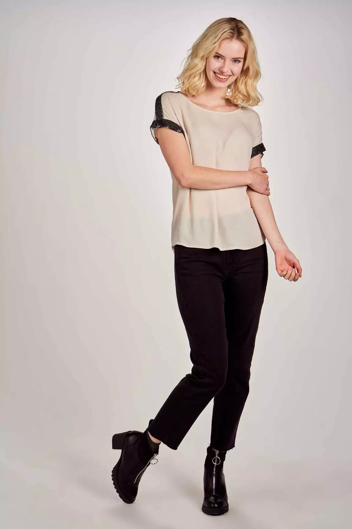Only Tops Femme couleur beige