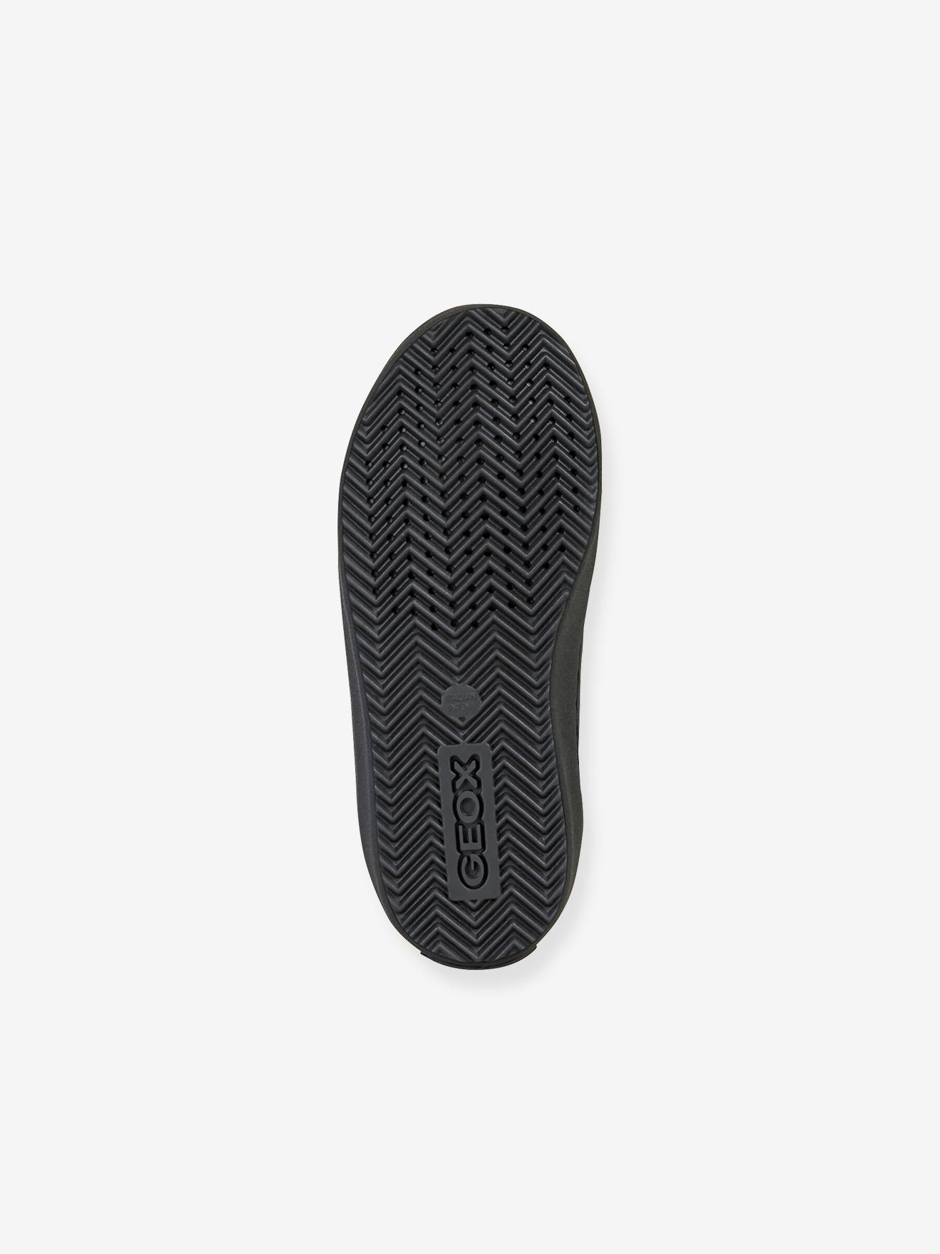 Baskets fourrées Mid fille Kalispera Girl GEOX® noir vernis