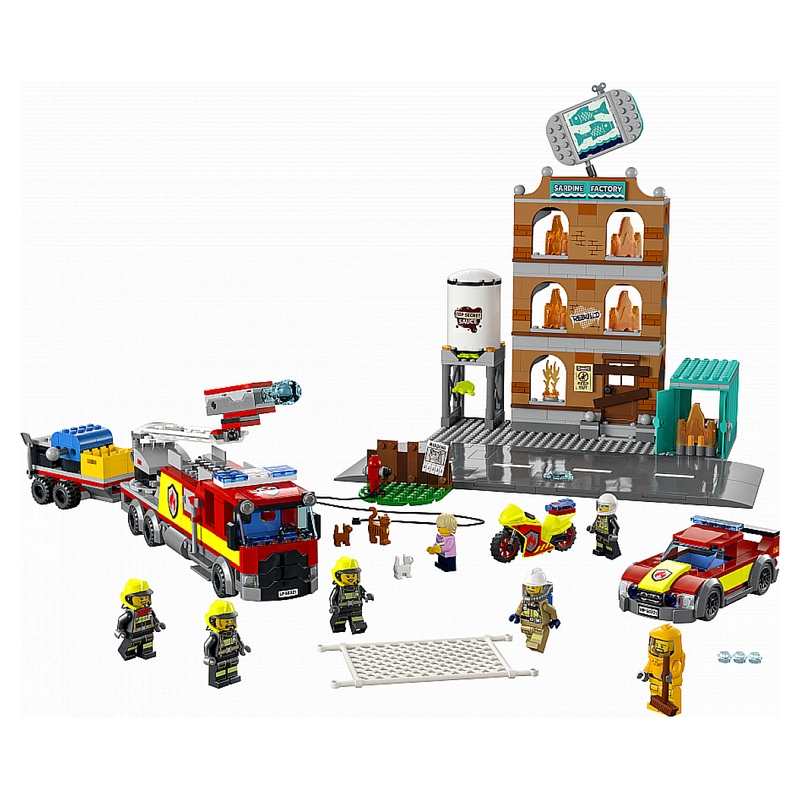 60321 La brigade pompiers LEGO City