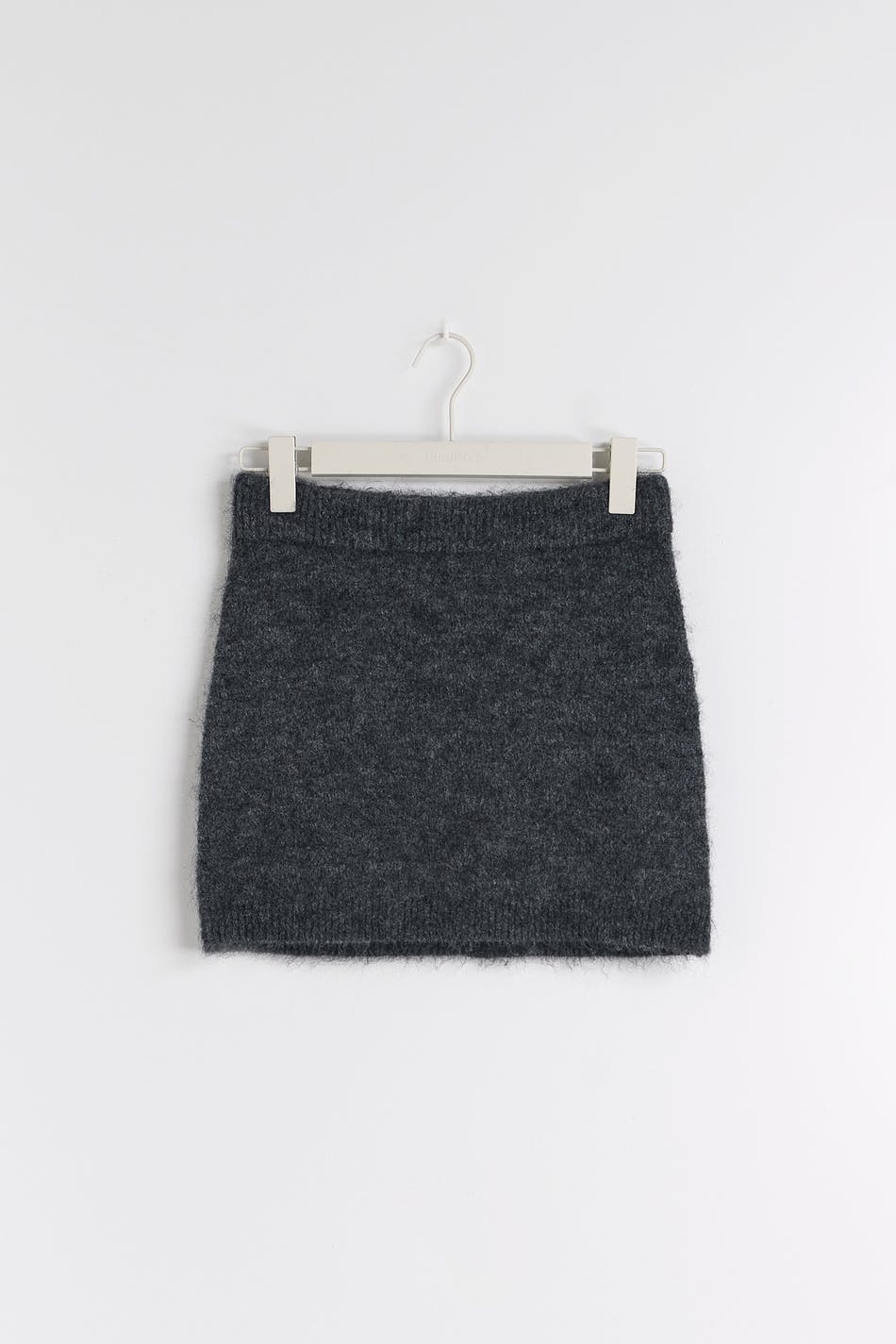 Knitted mini skirt