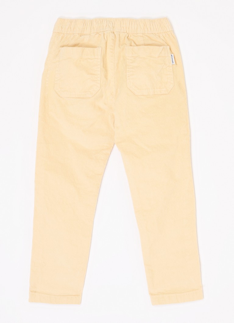 Pantaloni drepți din catifea reiată Tommy Hilfiger