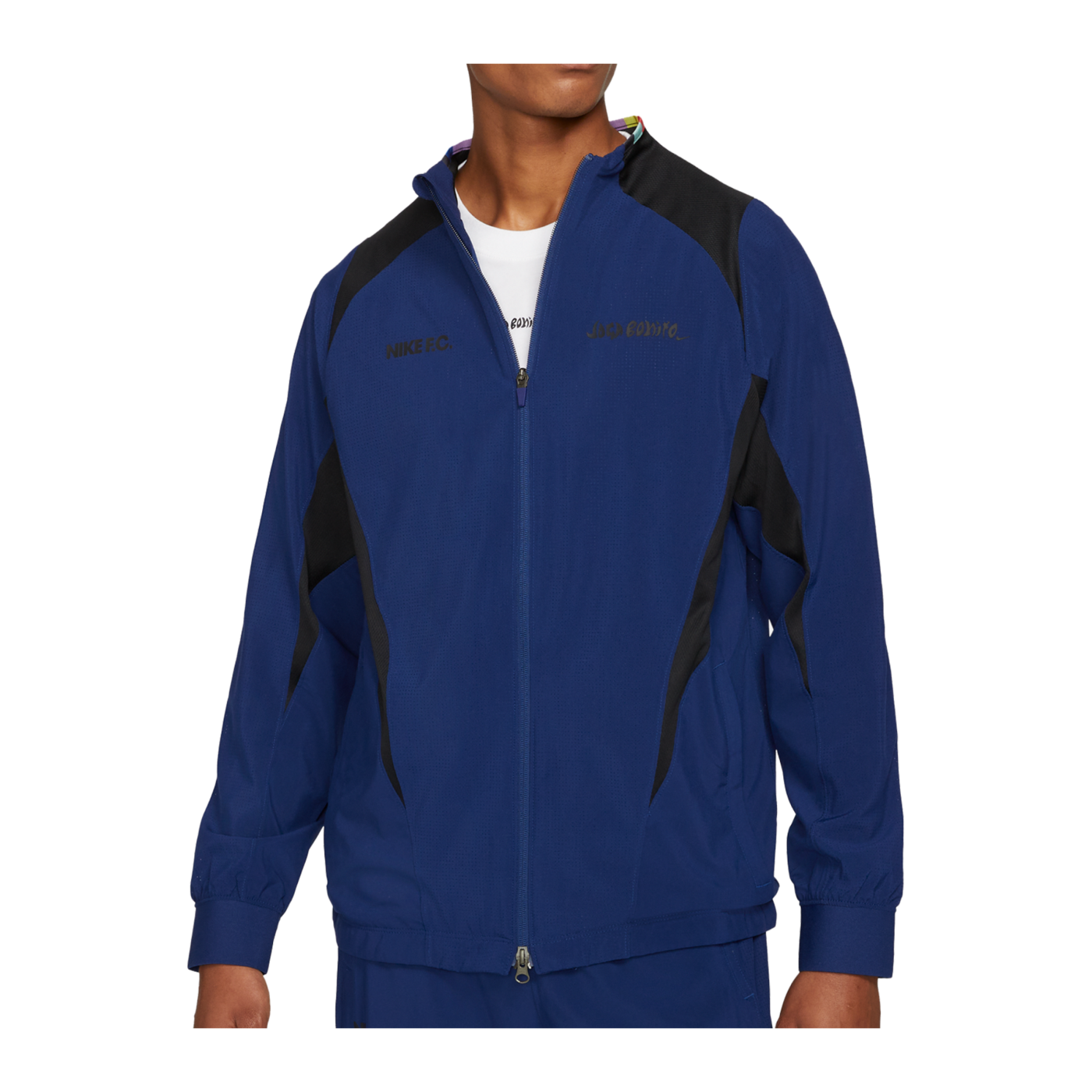Nike F.C. Joga Bonito Woven Jacke Blau F492