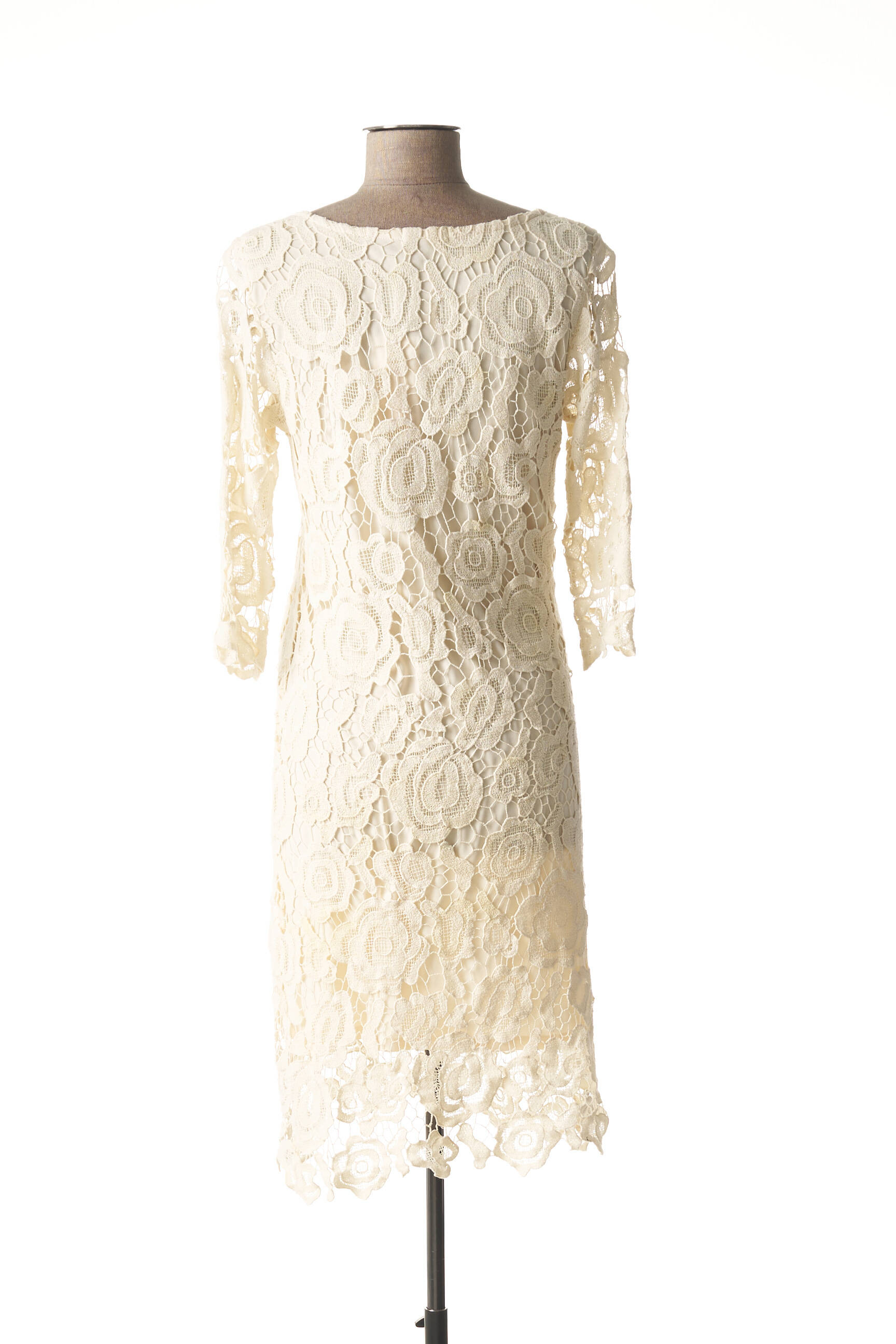 Fragile Robes Maternite Femme couleur beige