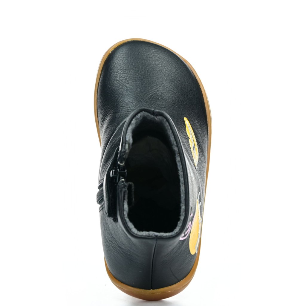 Camper Peu Cami TWS Sella Negro Surreal Face Black (K900216-003) schwarze Barfuß-Stiefeletten