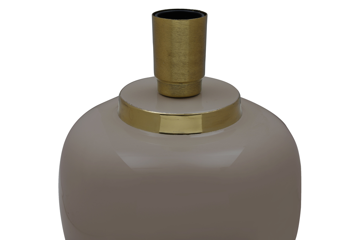 Kayoom Tischlampe Art Deco 225 Grau / Gold