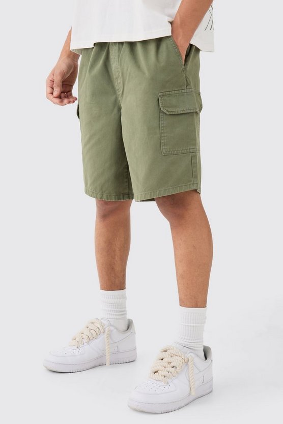Lockere Cargo-Shorts