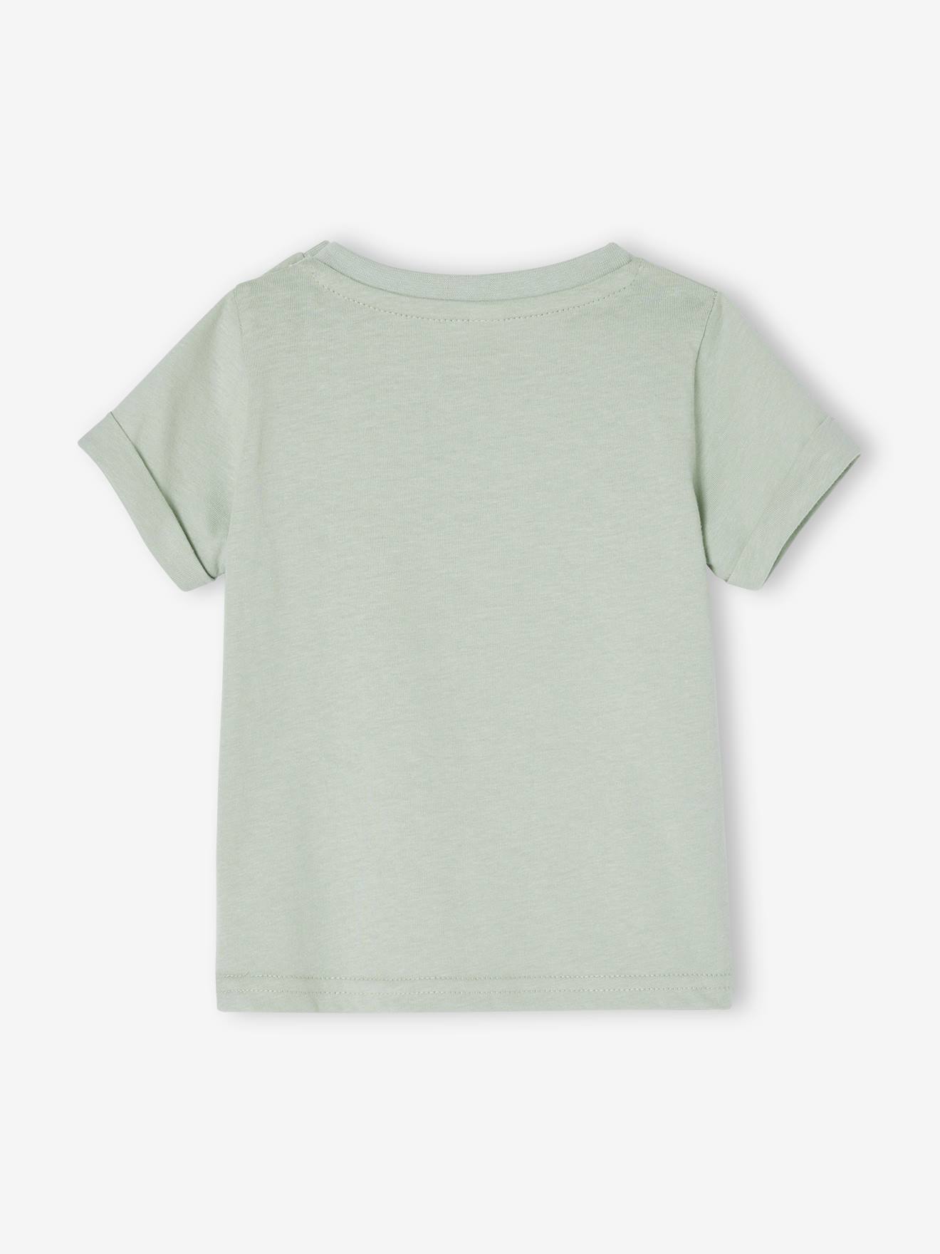 Vertbaudet Baby T-Shirt MINI TOTEM - wollweiß
