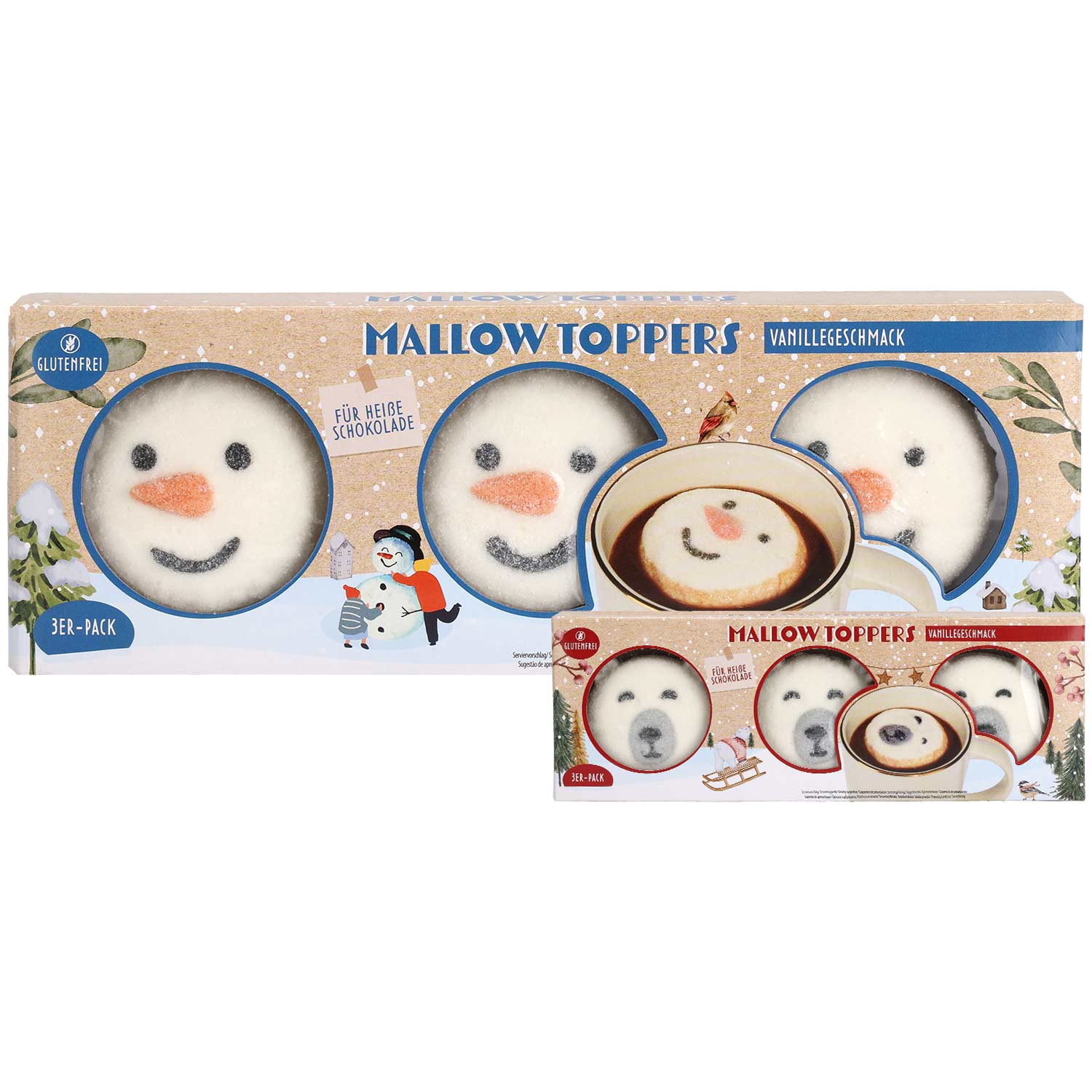 Becky's Marshmallow Toppers 3er